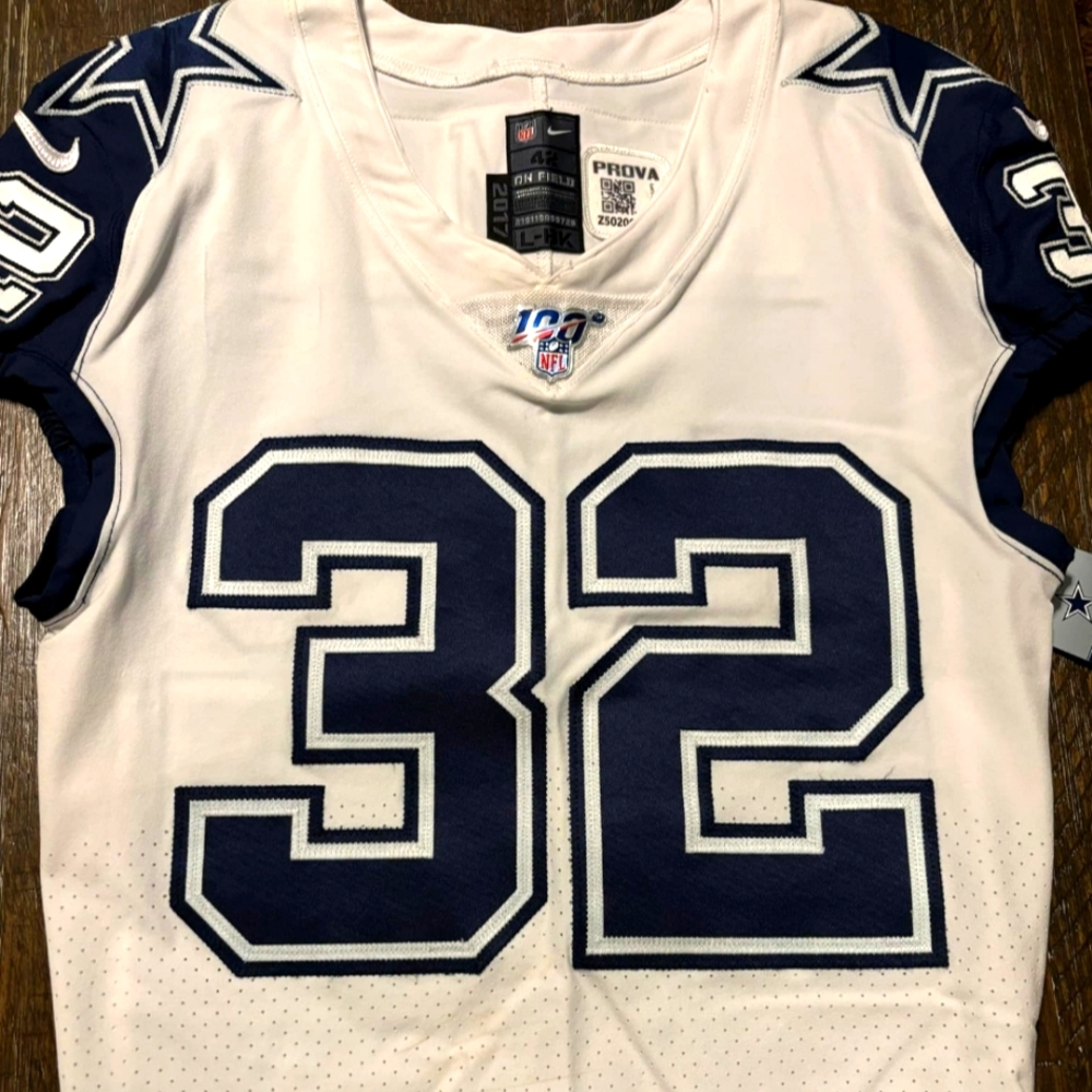 NFL White Football Jersey with Logo